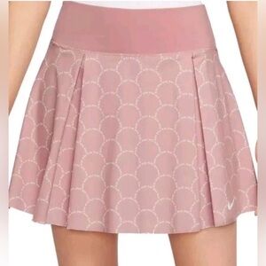 Nike Dri-FIT Advantage Women's Size Small Printed Tennis Skirt Skort Pink